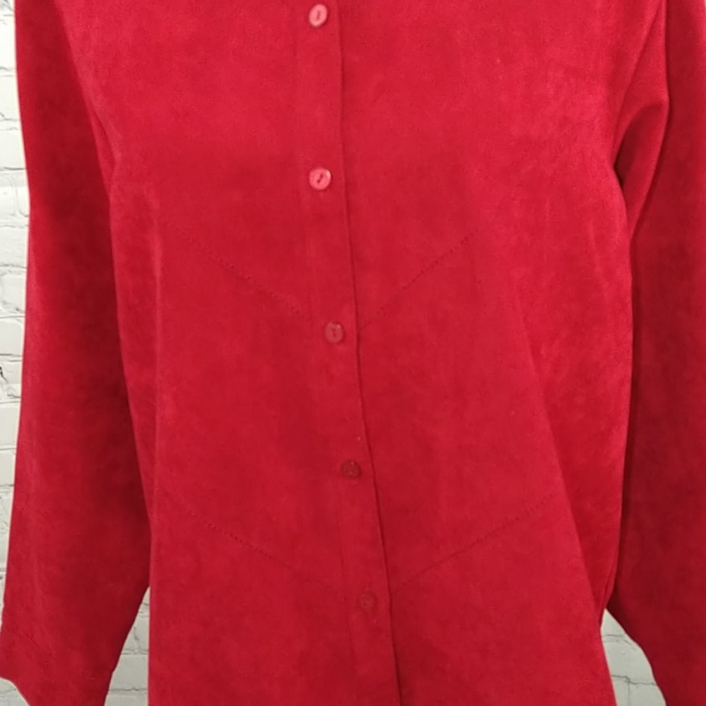 Relativity Ultra Suede Button-Down Shirt Jacket - image 8